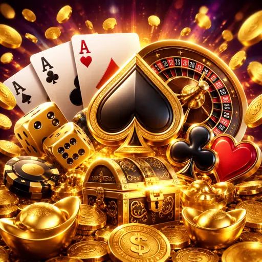 Banner dourado convidando a criar conta e baixar o app 38R